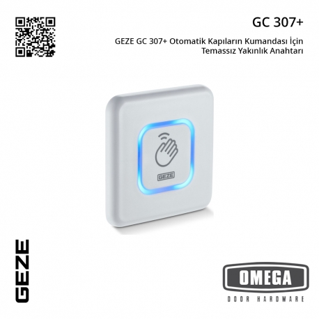 GEZE GC 307+ Otomatik Kapıların Kumandası İçin Temassız Yakınlık Anahtarı