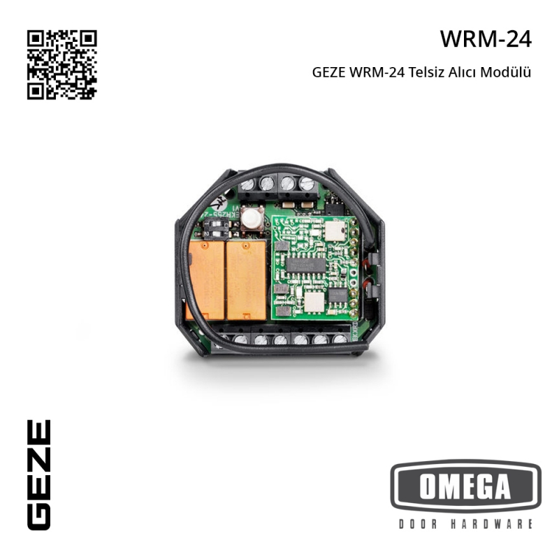 GEZE WRM-24 Telsiz Alıcı Modülü